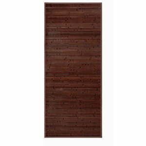 Sötétbarna bambusz szőnyeg 75x175 cm – Casa Selección kép
