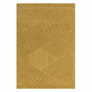 Okkersárga gyapjú szőnyeg 120x170 cm Hague – Asiatic Carpets kép