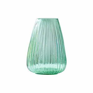 Kusintha zöld üveg váza, magasság 22 cm - Bitz kép