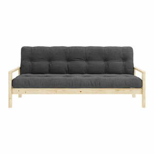 Fekete-antracitszürke kinyitható kanapé 205 cm Knob – Karup Design kép