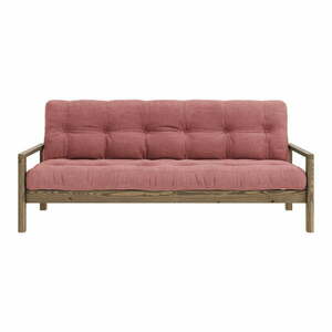 Rózsaszín kinyitható kanapé 205 cm Knob – Karup Design kép