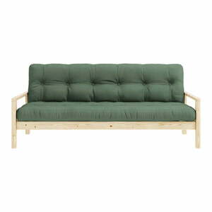 Zöld kinyitható kanapé 205 cm Knob – Karup Design kép