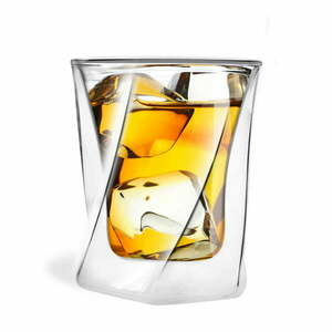 Duplafalú whiskeys pohár, 300 ml - Vialli Design kép