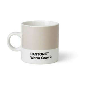 Világosszürke kerámia eszpresszó bögre 120 ml Espresso Warm Gray 2 – Pantone kép
