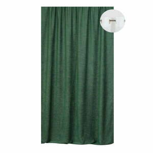 Zöld függöny 140x260 cm Brooke – Mendola Fabrics kép