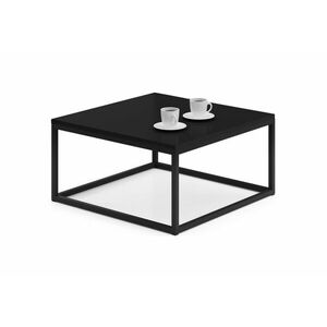 TEMU dohányzóasztal, 65x33x65, fekete kép