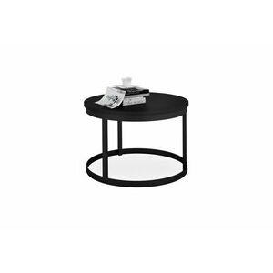 RINA dohányzóasztal, 55x36x55, fekete kép
