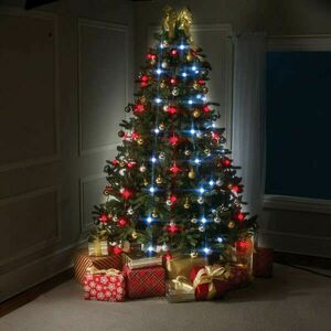 Karácsonyi világítás, karácsonyi fényfüzér kép