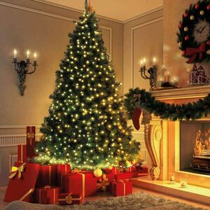 Delight deco karácsonyi LED-es fényfűzér 5, 2m-melegfehér 50 LED -... kép