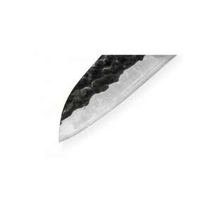 Cutit santoku Samura Black Smith, otel carbon, HRC 58, lama 18 cm kép