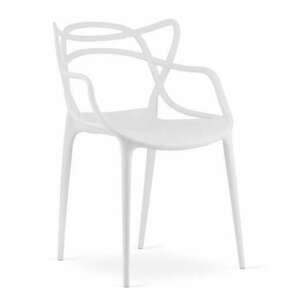 Skandináv stílusú szék, Artool, Kato, PP, fehér, 54x55x82, 5 cm, 5... kép