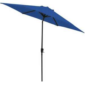 Chomik, Kerti / teraszos esernyő, Lejtővel, Borítással, Kék, 300 cm kép