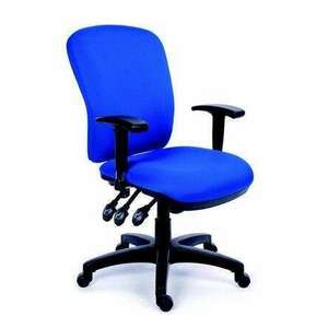 MAYAH "Comfort" irodai szék kék gyöngyszövet borítással (11191-0... kép