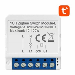 Smart Switch Module ZigBee Avatto LZWSM16-W1 No Neutral TUYA kép