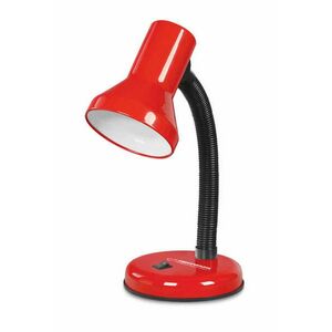Esperanza Altair E27 asztali lámpa, Piros/Fekete kép
