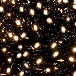 Karácsonyfa világítás, 31.5 méter, 500 LED, sárga kép