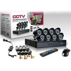 SPRINTER cctv 8 kamerás online komplett megfigyelő kamerarendszer... kép