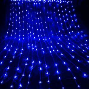 ColorWay Beltéri LED fényfüggöny 3x3m - Kék kép