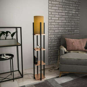 Shelf Lamp - 8114 Állólámpa Fekete Réz kép