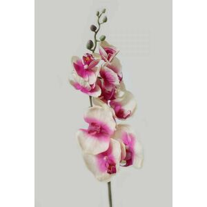 Rózsaszín mű orchidea szárral 80cm kép