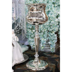 Ezüst luxus váza 58 cm kép