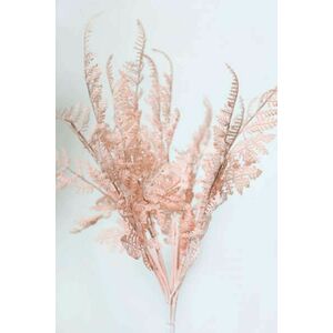 Rózsaszín mű páfrány 45cm kép