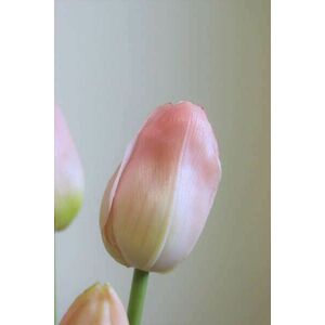 Rózsaszín mű tulipán csokor 46cm kép
