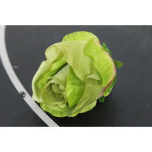 Zöld mű rózsafejek 12db 8cm kép