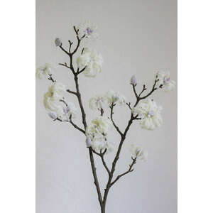 Mű ágacska, fehér virágokkal 85 cm kép