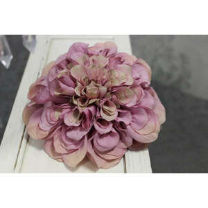 Rózsaszín mű rézvirág (zinnia) 15cm kép
