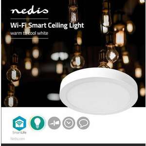 Nedis Smartlife Intelligens Wi-Fi-s mennyezeti lámpatest, keskeny... kép