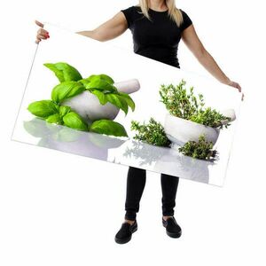 Wallplex falburkoló konyhapanel Fűszernövények kép