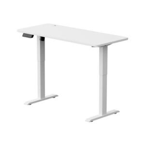 Állítható magasságú asztal LEVANO 140x60 cm fehér kép
