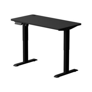 Állítható magasságú asztal LEVANO 120x60 cm fekete kép
