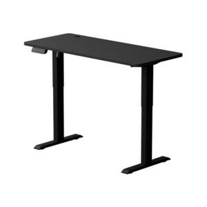 Állítható magasságú asztal LEVANO 140x60 cm fekete kép