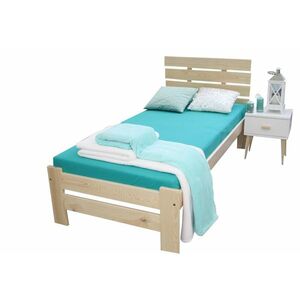 RISA ágy + ágyrács, 90x200, borovifenyő kép
