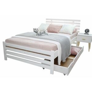 RITA ágy + ágyrács, 140x200, fehér kép