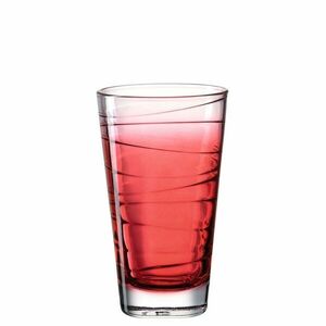 LEONARDO VARIO pohár üdítős-vizes 280ml, piros kép