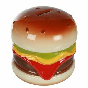 Hamburger kerámia persely kép