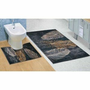 Bellatex Tollas fürdőszobai szőnyegkészlet, 3D, 60 x 100 cm, 60 x 50 cm kép