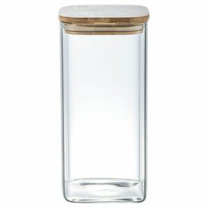 4Home Bamboo üveg élelmiszer tároló bambusz fedéllel, 1500 ml kép