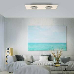 LED mennyezeti ventilátor Flat-Air, CCT, fehér, 120x40cm kép
