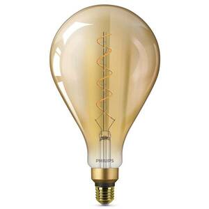E27 4, 5W LED izzó Giant, melegfehér, arany kép