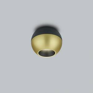Helestra Eto LED mennyezeti spotlámpa Ø10cm arany kép