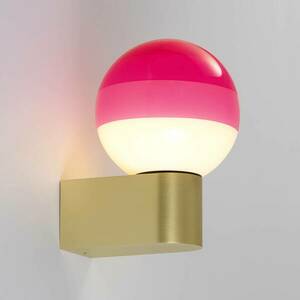 MARSET Dipping Light A1 LED fali lámpa, rózsaszín/arany kép