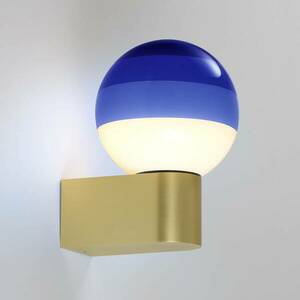 MARSET Dipping Light A1 LED fali lámpa, kék/arany kép