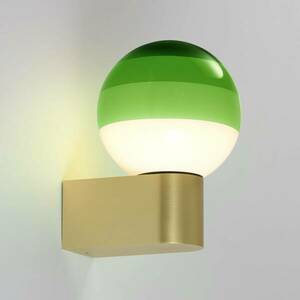 MARSET Dipping Light A1 LED fali lámpa, zöld/arany kép