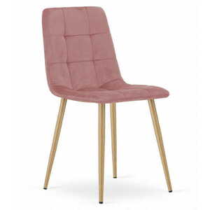 KARA rózsaszín bársony szék kép