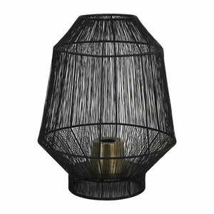 Fekete asztali lámpa (magasság 38 cm) Vitora – Light & Living kép