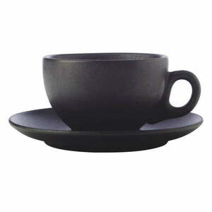 Fekete kerámia csésze cappucinóhoz 250 ml Caviar – Maxwell & Williams kép